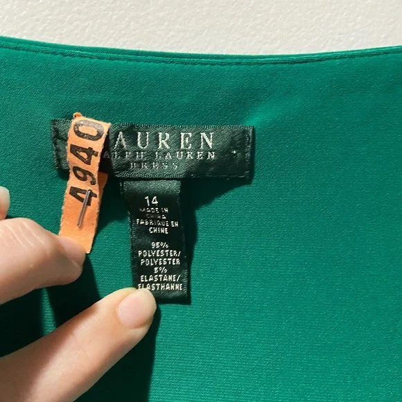 Lauren by Ralph Lauren Green Dress - Picture 4 of 6